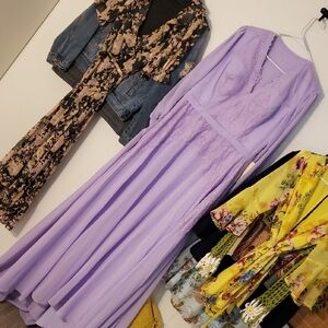 Lilic Pupple Wedding Dress